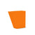 Tessellate Jut Planter planter Loll Designs Sunset Orange Jut 24 Slim 