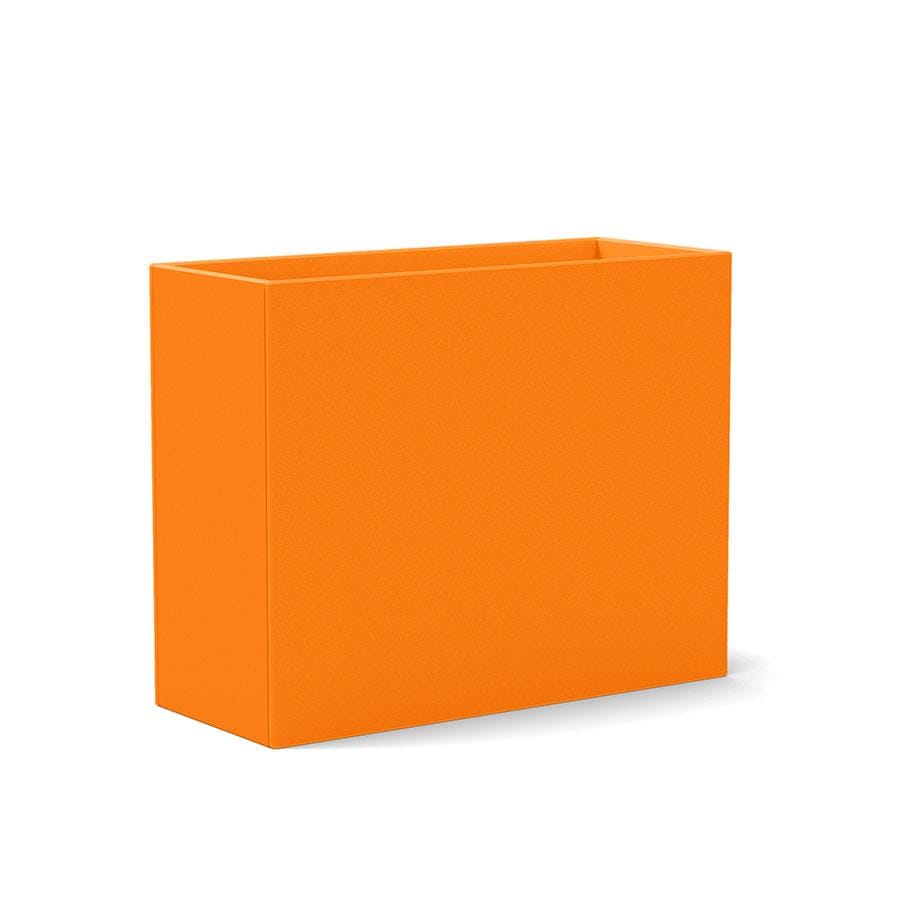 Tessellate Rectangle Planter planter Loll Designs Sunset Orange Rectangle 24 