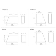 Tessellate Slope Planter planter Loll Designs 