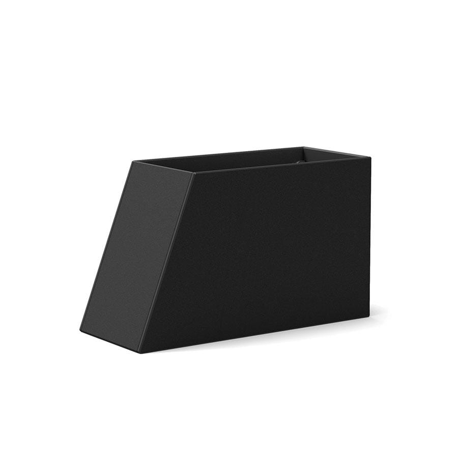 Tessellate Slope Planter planter Loll Designs Black Slope 18 