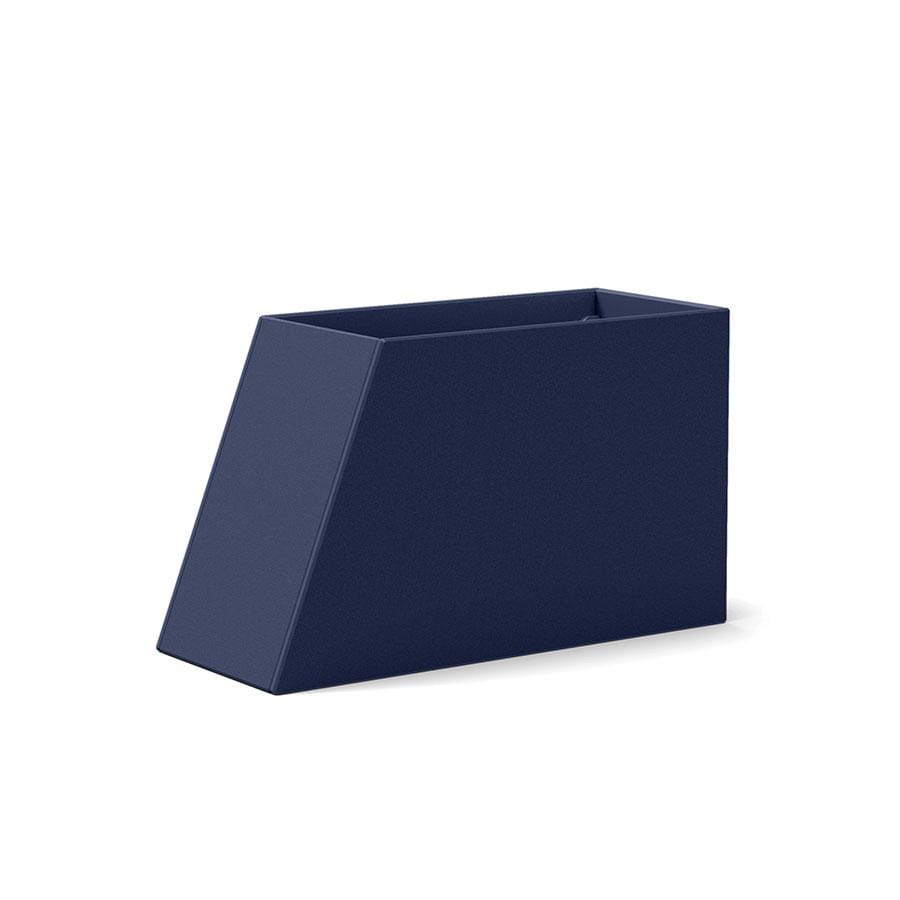 Tessellate Slope Planter planter Loll Designs Navy Blue Slope 18 