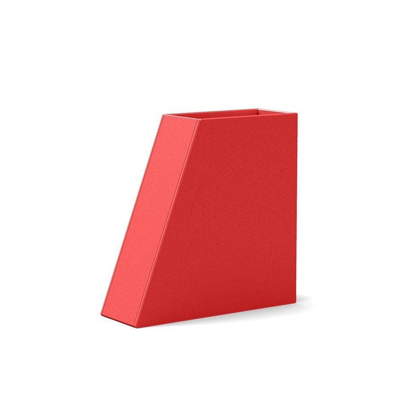 Tessellate Slope Planter planter Loll Designs Apple Red Slope 24 Slim 