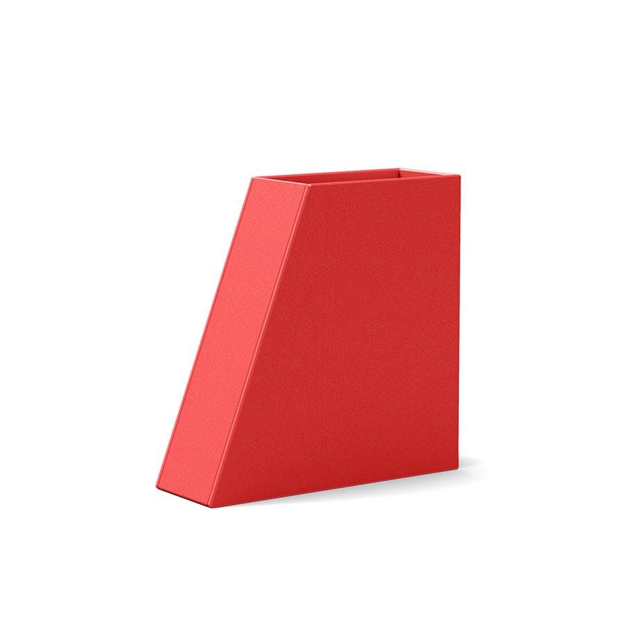 Tessellate Slope Planter planter Loll Designs Apple Red Slope 24 Slim 