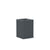 Tessellate Square Planter planter Loll Designs Charcoal Grey Square 18 