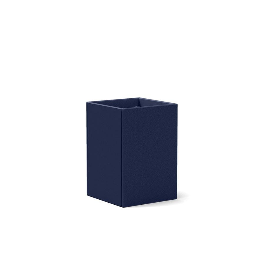 Tessellate Square Planter planter Loll Designs Navy Blue Square 18 