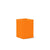 Tessellate Square Planter planter Loll Designs Sunset Orange Square 18 