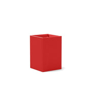 Tessellate Square Planter planter Loll Designs Apple Red Square 18 