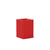 Tessellate Square Planter planter Loll Designs Apple Red Square 18 