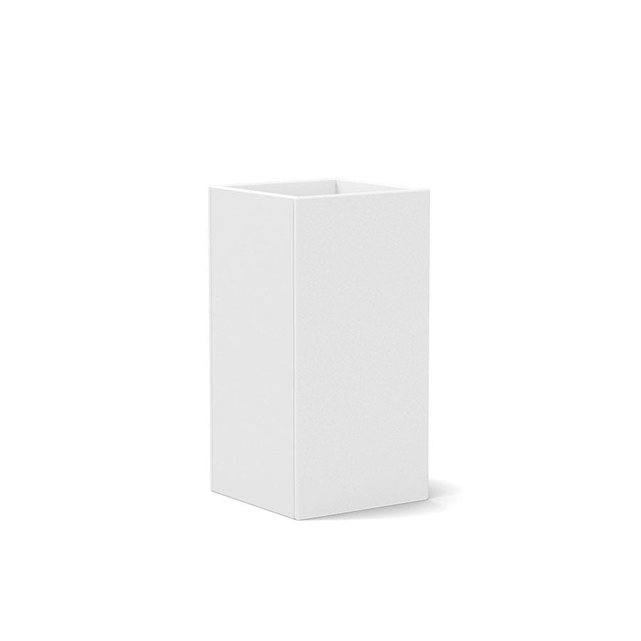 Tessellate Square Planter planter Loll Designs Cloud White Square 24 