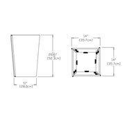 Tetra Tall Planter planter Loll Designs 