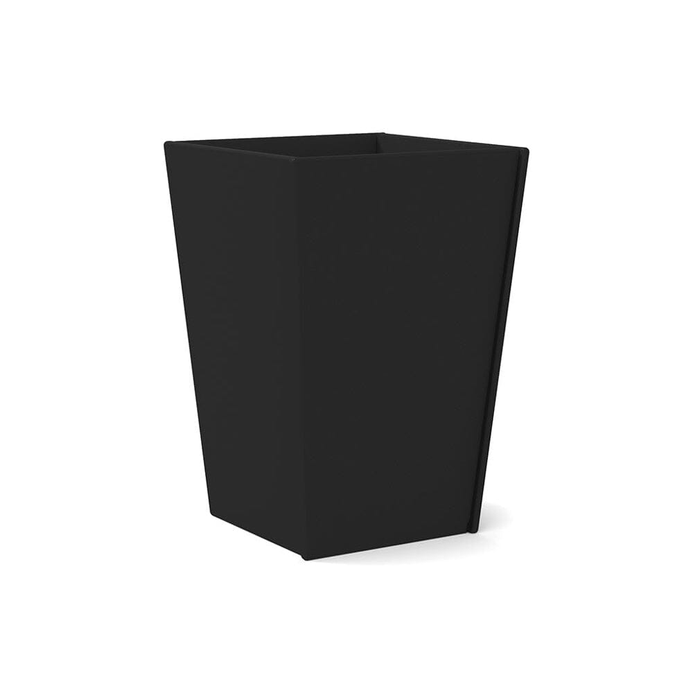 Tetra Tall Planter planter Loll Designs Black 