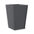 Tetra Tall Planter planter Loll Designs Charcoal Grey 