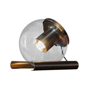 The Globe Table Lamp Table Lamps Oluce Satin gold - bronze 