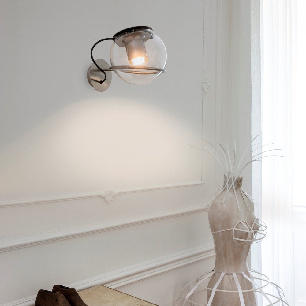 The Globe Wall Sconce Wall Lights Oluce 