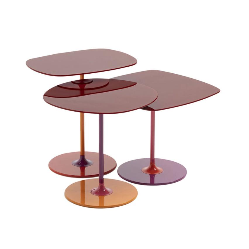 Thierry Trio Table side/end table Kartell Bordeaux 