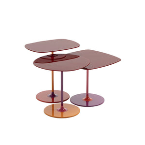 Thierry Trio Table side/end table Kartell Bordeaux 
