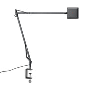 Kelvin Edge LED Table Lamp Table Lamps Flos Titanium Clamp 
