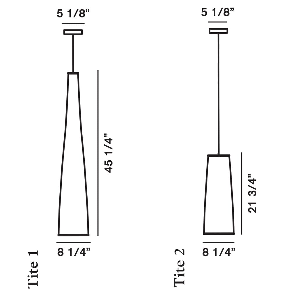 Tite Suspension Lamp suspension lamps Foscarini 