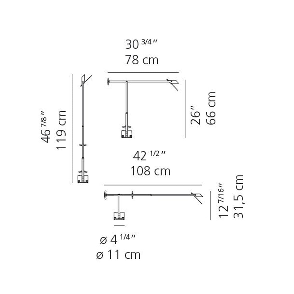 Tizio Classic Table Lamp Table Lamps Artemide 