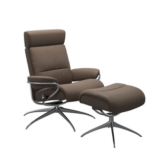 Tokyo Star Adjustable Headrest Chair and Ottoman Office Chair Stressless 