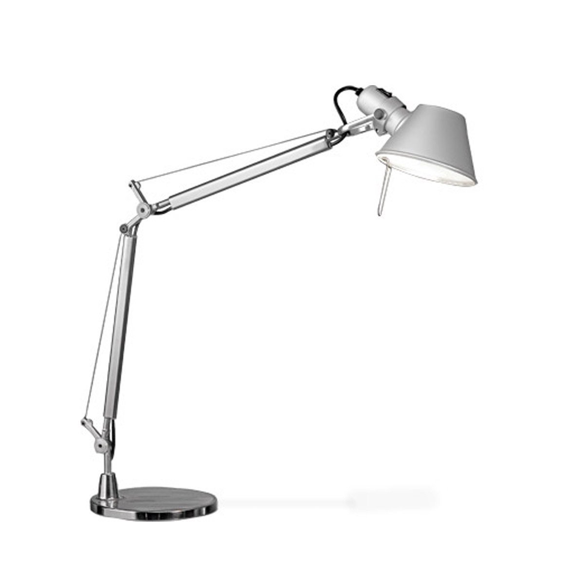 Tolomeo Micro Table Lamp Table Lamps Artemide Table Base Aluminum 