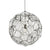 Etch Web Pendant hanging lamps Tom Dixon Stainless Steel 