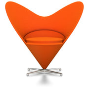 Panton Heart Chair lounge chair Vitra Tonus - Dark Orange (53) 