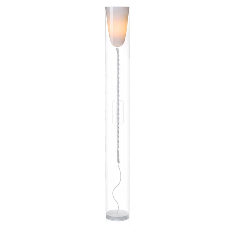 Toobe Floor Lamp Floor Lamps Kartell Transparent Crystal 