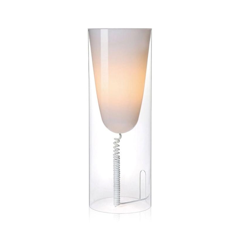 Toobe Table Lamp Table Lamp Kartell Transparent Crystal 