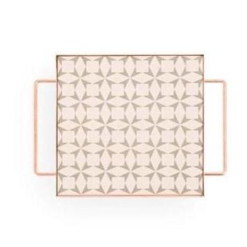 Gan Mix&amp;Match Square Tray 20x20 Grey Tray Gan 