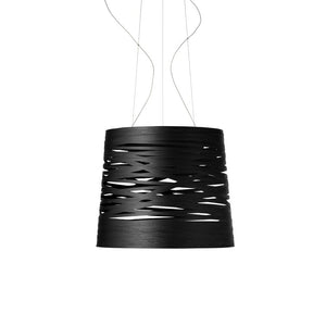 Tress Suspension Lamp suspension lamps Foscarini Tress Large Black 