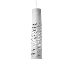 Tress Suspension Lamp suspension lamps Foscarini Tress Medium White 