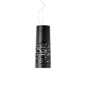 Tress Suspension Lamp suspension lamps Foscarini Tress Small Black 