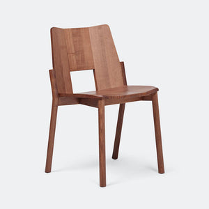 Tronco Chair Chairs Mattiazzi Walnut Stained Ash Without upholstery 