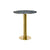 Tube Dining Table Dining Tables Tom Dixon Brass Base/Pebble Marble 900 MM 