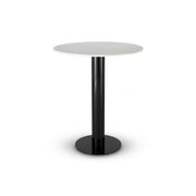 Tube High Table Dining Tables Tom Dixon Black Base /White Marble Large: 900 MM 