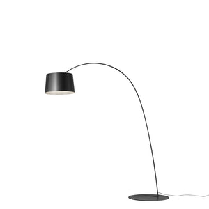 Twiggy Floor Lamp Floor Lamps Foscarini E26 Light Source Graphite No Additional Stem Set