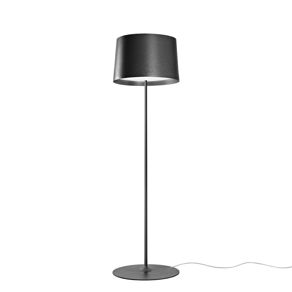 Twiggy Reading Floor Lamp Floor Lamps Foscarini Black 