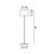 Twiggy Reading Floor Lamp Floor Lamps Foscarini 