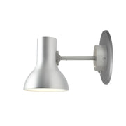 Type 75 Mini Metallic Wall Light Wall Sconce Anglepoise Silver Luster 