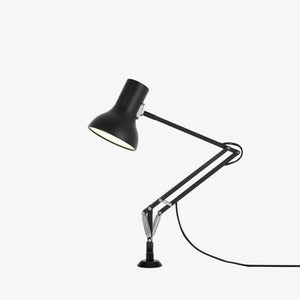 Type 75 Mini Desk Lamp Table Lamps Anglepoise Lamp with Insert Jet Black 