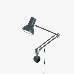 Type 75 Mini Desk Lamp Table Lamps Anglepoise Lamp with Wall Bracket Slate Grey 