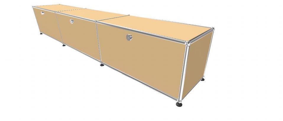 USM Haller TV Media 1 Low 1.1 storage USM USM Beige 