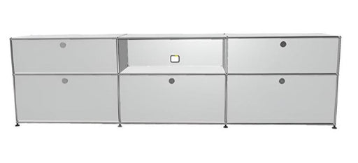 USM Haller Credenza - 6 compartments 1.4 storage USM Pure White 