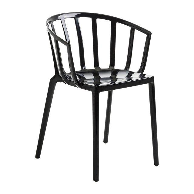 Venice Chair Chairs Kartell Black 