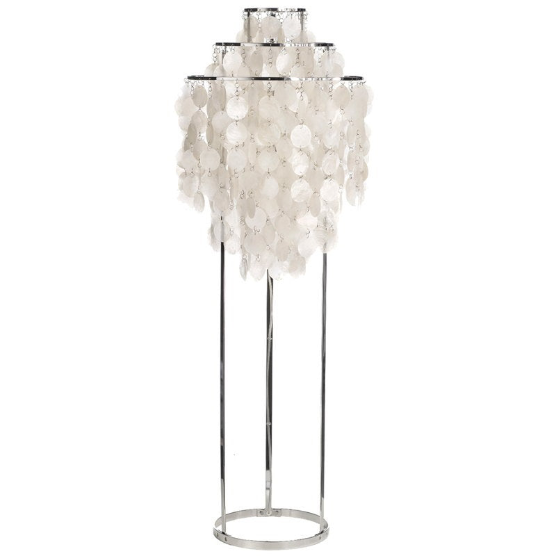 Panton Fun 1stm Floor Lamp Floor Lamps VerPan Chrome 