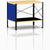 Eames ESU150 by Herman Miller / Eames Storage Unit storage herman miller Vibrant Colors Black Frame + $39.00 