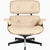 Eames Lounge Chair lounge chair herman miller Walnut Veneer Wheat Leather 