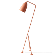 Grossman Grasshopper Floor Lamp Floor Lamps Gubi Vintage Red 