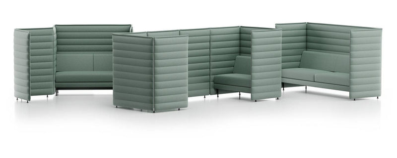 Alcove Plus 3-Seater Sofa Sofa Vitra 